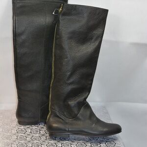 Tall Black Faux Leather Joe Fresh Boots NWT SZ 9 NWT